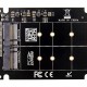 POWERTECH κάρτα επέκτασης U.2 SAS 2.5" σε M.2 B & M NGFF/NVME ST526