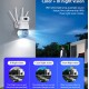 SECTEC smart κάμερα ST-428-4M-DL με προβολείς, dual lens, 4MP, Onvif PTZ