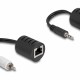 DELOCK audio extender 87859 3.5mm σε RCA, μέσω καλωδίου RJ45, έως 50m