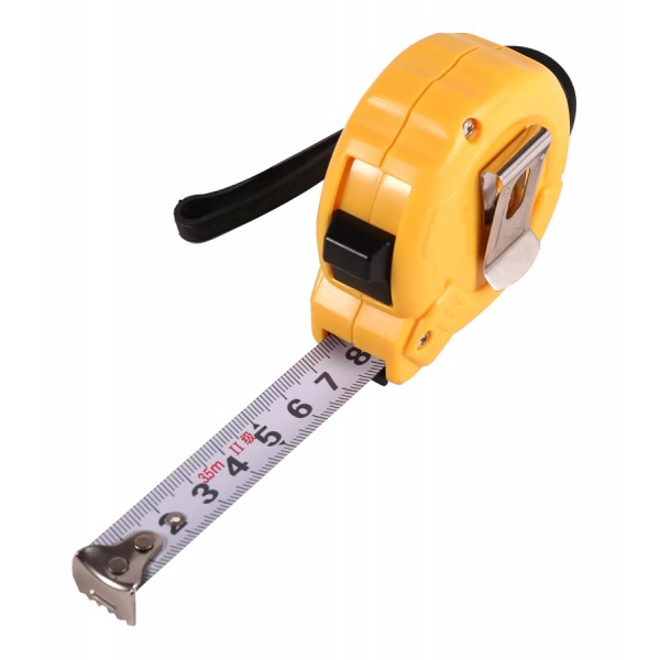 DELI μέτρο DL9035B, με κλείδωμα & clip ζώνης, 3.5m x 16mm - DELI