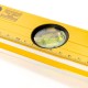 DELI αλφάδι DL290800 με 3 μάτια & χάρακα, μαγνητικό, 80cm