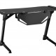 BRATECK gaming γραφείο Glory GMD04-1S, 1200x600mm, RGB, μαύρο