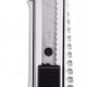 DELI μεταλλικό κοπίδι με ασφάλεια DL4255, 18mm, ασημί