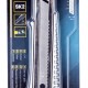 DELI μεταλλικό κοπίδι με ασφάλεια DL4255, 18mm, ασημί