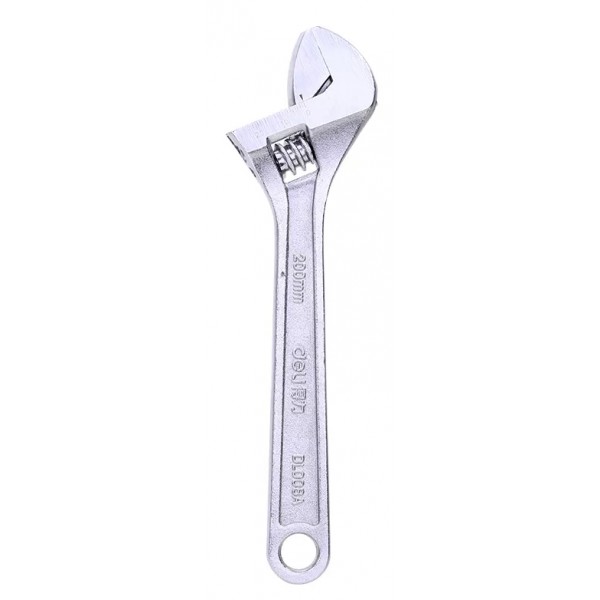 DELI γαλλικό κλειδί DL008A, 8"/200mm, 0-28mm, νίκελ - DELI