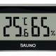 BRUNO ψηφιακό θερμόμετρο & υγρασιόμετρο BRN-0081, °C & °F, λευκό
