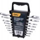 DELI σετ γερμανικά κλειδιά DL160008A, 6x7-20x22mm, 8τμχ