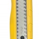 DELI πλαστικό κοπίδι με ασφάλεια DL003, 18mm, κίτρινο