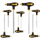 DELI σετ κλειδιά Allen DL233108, τύπου Ταφ, 2-10mm, Cr-V, 8τμχ
