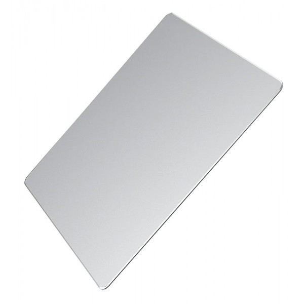 CABLETIME μεταλλικό mouse pad CT-MP24-AS, 246x202x2mm, ασημί & μαύρο - Mouse Pad