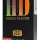 RUIZU MP3 player Η9 με οθόνη αφής 3.8", 16GB, BT, 1000mAh, μαύρο