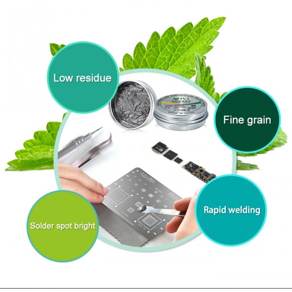 BEST πάστα συγκόλλησης BST-706A, lead-free, low temperature 138°, 50g - BEST