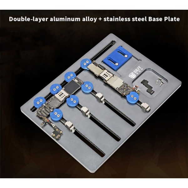 BEST βάση motherboard BST-001Q για επισκευή smartphone, 4-axis, 15x20cm - BEST