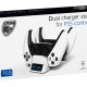 ROAR βάση φόρτισης gamepad RR-0019 για 2x PS5 DualSense, λευκή