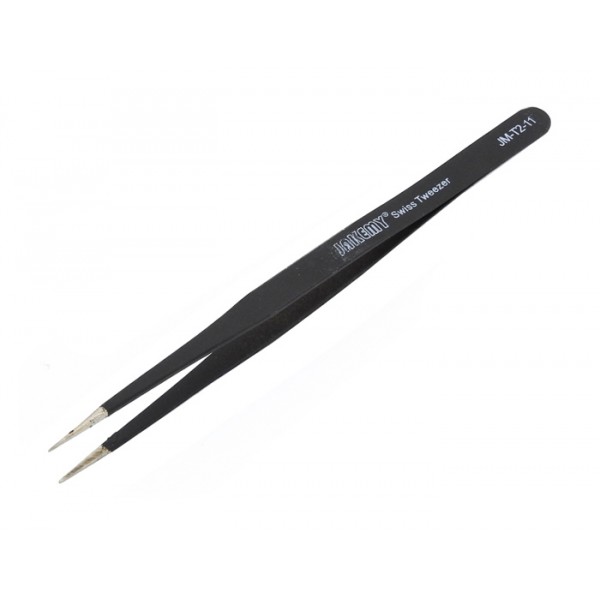 JAKEMY τσιμπίδα JM-T2-11, ανοξείδωτη, SUS304, 140mm, ίσια - Jakemy