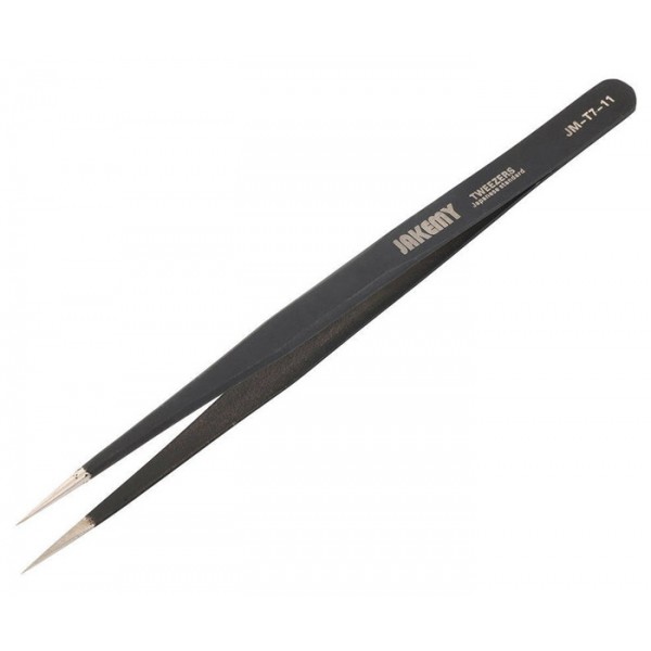 JAKEMY τσιμπίδα JM-T7-11, ανοξείδωτη, SUS201, 140mm, ίσια - Jakemy