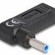 DELOCK αντάπτορας τροφοδοσίας 60004, USB-C σε HP 4.5x3mm, 90°, μαύρος