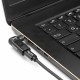 DELOCK αντάπτορας τροφοδοσίας 60004, USB-C σε HP 4.5x3mm, 90°, μαύρος