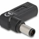 DELOCK αντάπτορας τροφοδοσίας 60008, USB-C σε Dell 7.4x5mm, 90°, μαύρος
