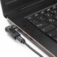 DELOCK αντάπτορας τροφοδοσίας 60008, USB-C σε Dell 7.4x5mm, 90°, μαύρος