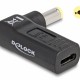 DELOCK αντάπτορας τροφοδοσίας 60009 USB-C σε Acer 5.5x1.7mm, 90°, μαύρος