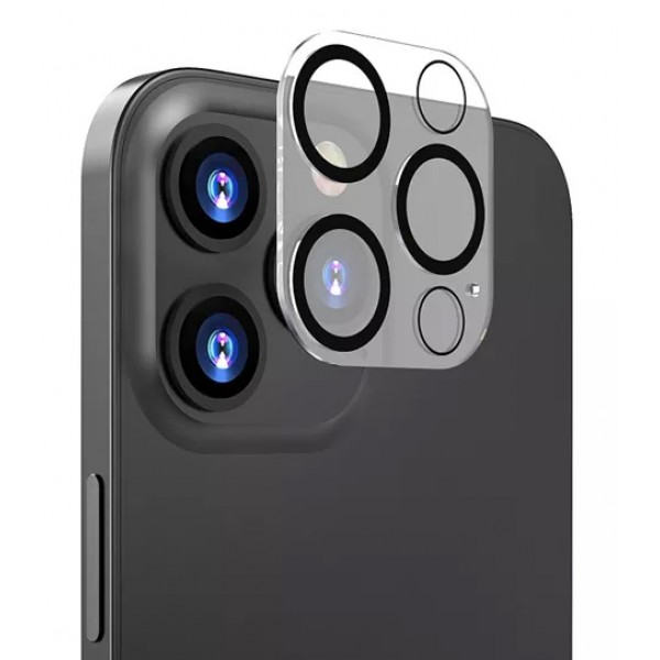 POWERTECH tempered glass 3D TGC-0589 για κάμερα iPhone 14 Pro/14 Pro Max - Tempered Glass