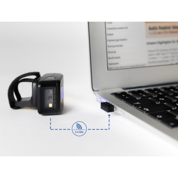 DELOCK USB dongle 61052 για Delock ασύρματα barcode scanner, 2.4 Ghz - POS-Barcode Scanners