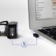 DELOCK USB dongle 61052 για Delock ασύρματα barcode scanner, 2.4 Ghz