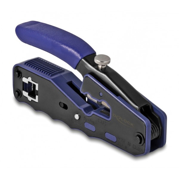 DELOCK πρέσα ακροδεκτών 90577 για καλώδια δικτύου RJ45/8P, με 2 λεπίδες - Service & Εργαλεία