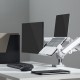 BRATECK βάση laptop NBH-6E για βάση οθονών, VESA 75x75, 11.6-17.3", γκρι