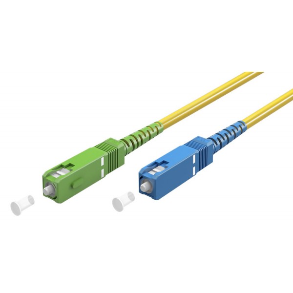 GOOBAY καλώδιο οπτικής ίνας SC-APC 59662, Singlemode OS2, 10m, κίτρινο - GOOBAY