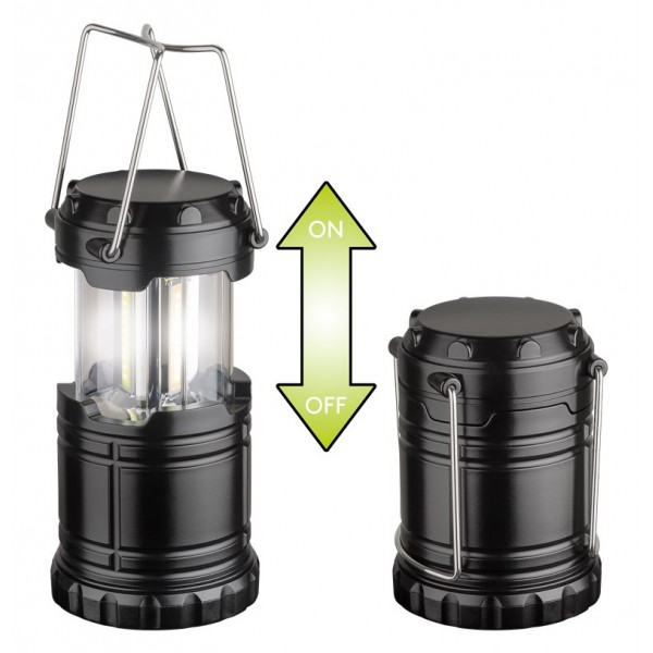 GOOBAY LED φανάρι 60357, πτυσσόμενο, 3W COB LEDs, 250lm, 6800K - Φακοί