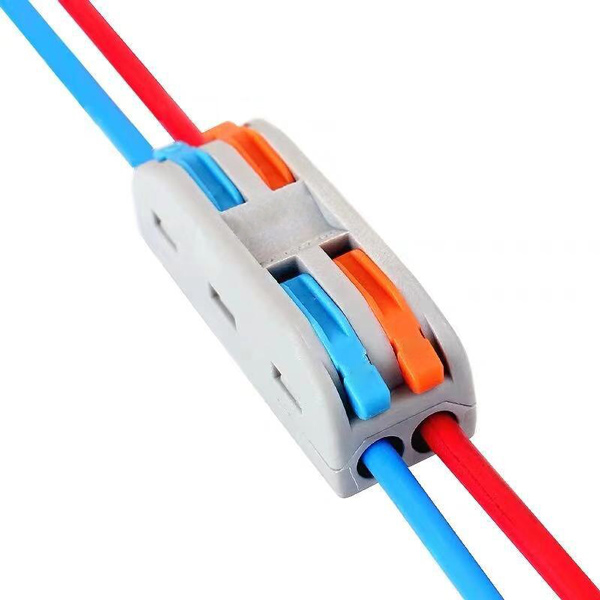 POWERTECH κλέμα σύνδεσης καλωδίων HUH-0090, 2 θέσεων, 0.08mm-4mm², 10τμχ - Ηλεκτρολογικός εξοπλισμός
