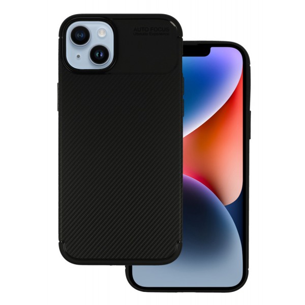 VENNUS Θήκη Carbon Elite VNS-0056 για iPhone 14 Plus, μαύρη - VENNUS