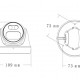 LONGSE υβριδική κάμερα CMSAHTC200FPEW, 2.8mm, 1/3" CMOS, 5MP, LED 25m