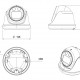 LONGSE IP κάμερα CMLBFG400WH, 2.8mm, 4MP, αδιάβροχη IP67, PoE