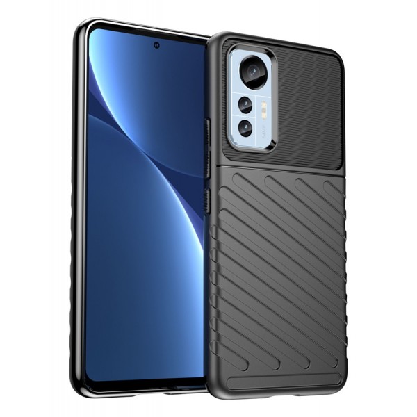POWERTECH Θήκη Thunder MOB-1757 για Xiaomi 12/12X, μαύρη - Powertech