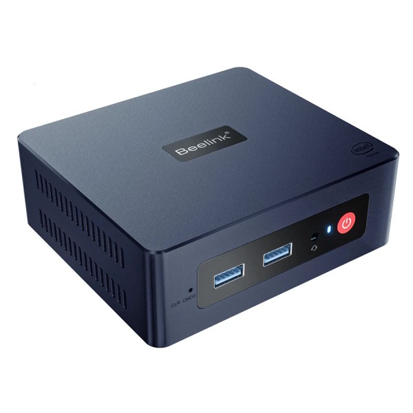 BEELINK mini PC Mini S, Intel CPU N5095, 8GB, 256GB SSD, Windows 11 Pro - Νέα PC & Laptop