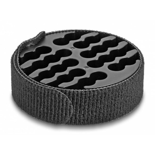 DELOCK οργανωτής καλωδίων 66057 με δεματικό τύπου velcro, 24 καλωδίων - Τακτοποίηση Καλωδίων