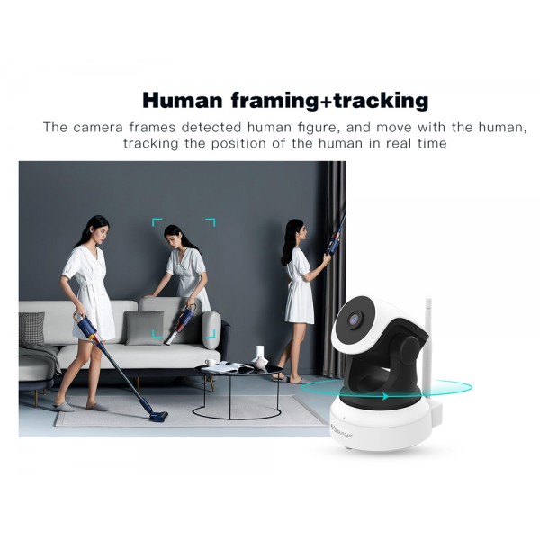 VSTARCAM smart IP κάμερα CS24B, 3MP, WiFi, battery backup