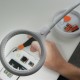 GOOBAY μεγεθυντικός φακός 60359 με κλιπ & βάση, LED, 3 διόπτρες, λευκός