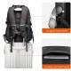 ARCTIC HUNTER τσάντα πλάτης B00388 με θήκη laptop 15.6", USB, 27L, μπλε