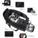 ARCTIC HUNTER τσάντα ταξιδίου LX00021, πτυσσόμενη, 30L, μαύρη