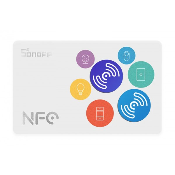 SONOFF smart αυτοκόλλητο NFC Tag, κάρτα με 2τμχ - SONOFF