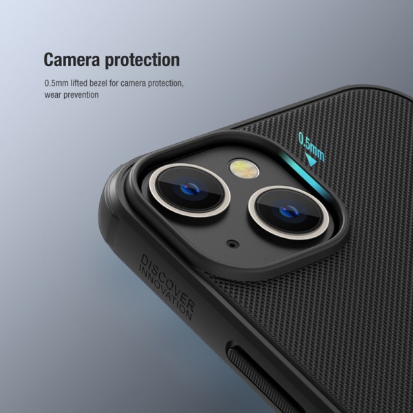 NILLKIN θήκη Super Frosted Shield Pro για Apple iPhone 14 Plus, μαύρη - NILLKIN