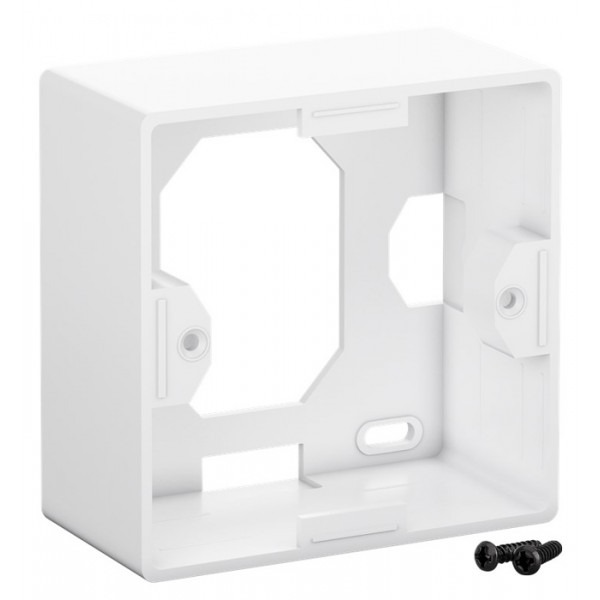 GOOBAY οπίσθιο κουτί 96502 για πρίζα τοίχου Keystone, λευκό - Διάφορα Δικτύου