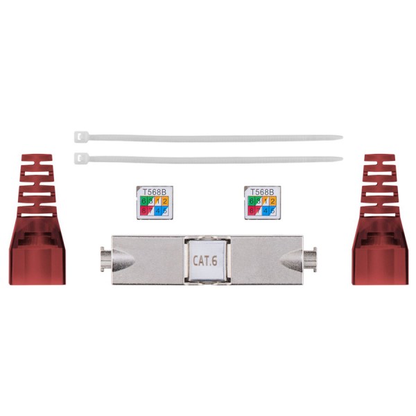 GOOBAY σύνδεσμος καλωδίων CAT 6 79577, STP, toolfree - Διάφορα Δικτύου