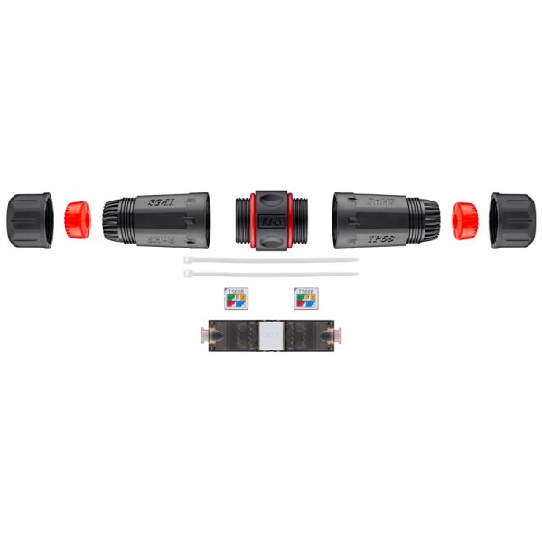 GOOBAY σύνδεσμος καλωδίων CAT 6 44415, UTP, αδιάβροχος, toolfree - Διάφορα Δικτύου