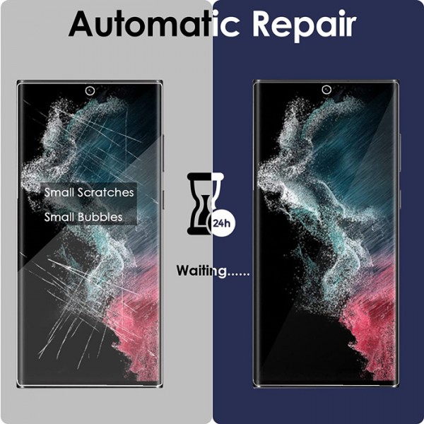 POWERTECH self-healing μεμβράνη προστασίας TGC-0592, Samsung S22 Ultra - Tempered Glass