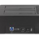 DELOCK docking station για 2.5" ή 3.5" SATA HDD/SSD 64183, 2 θέσεων, με card reader, 5Gbps, clone function, μαύρο